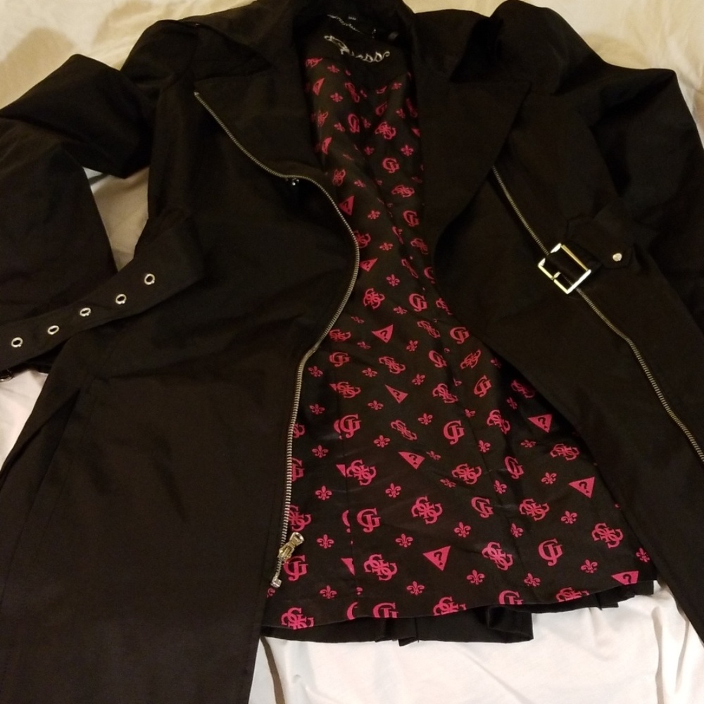 Womens Guess Black Jacket sz M